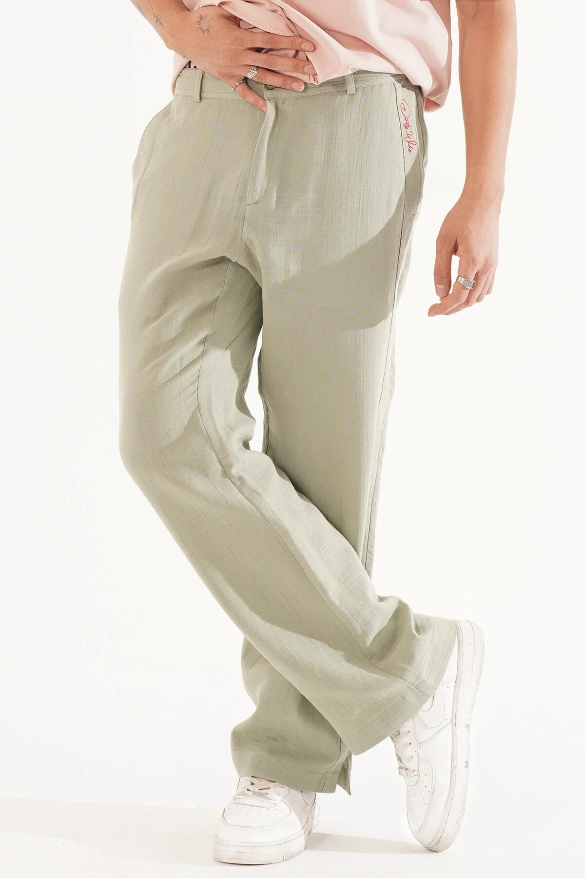 Erkek Yeşil Pantalon